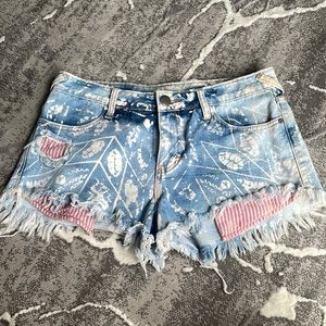 Free people shorts size 28